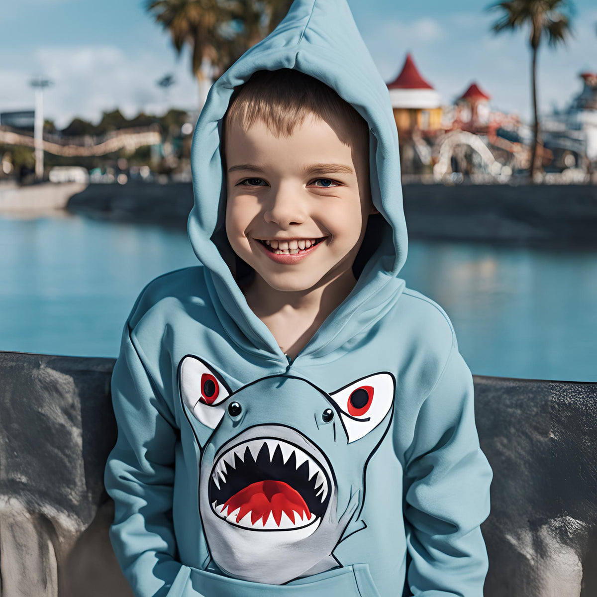 Modèles de Hoodies Enfant Sharky